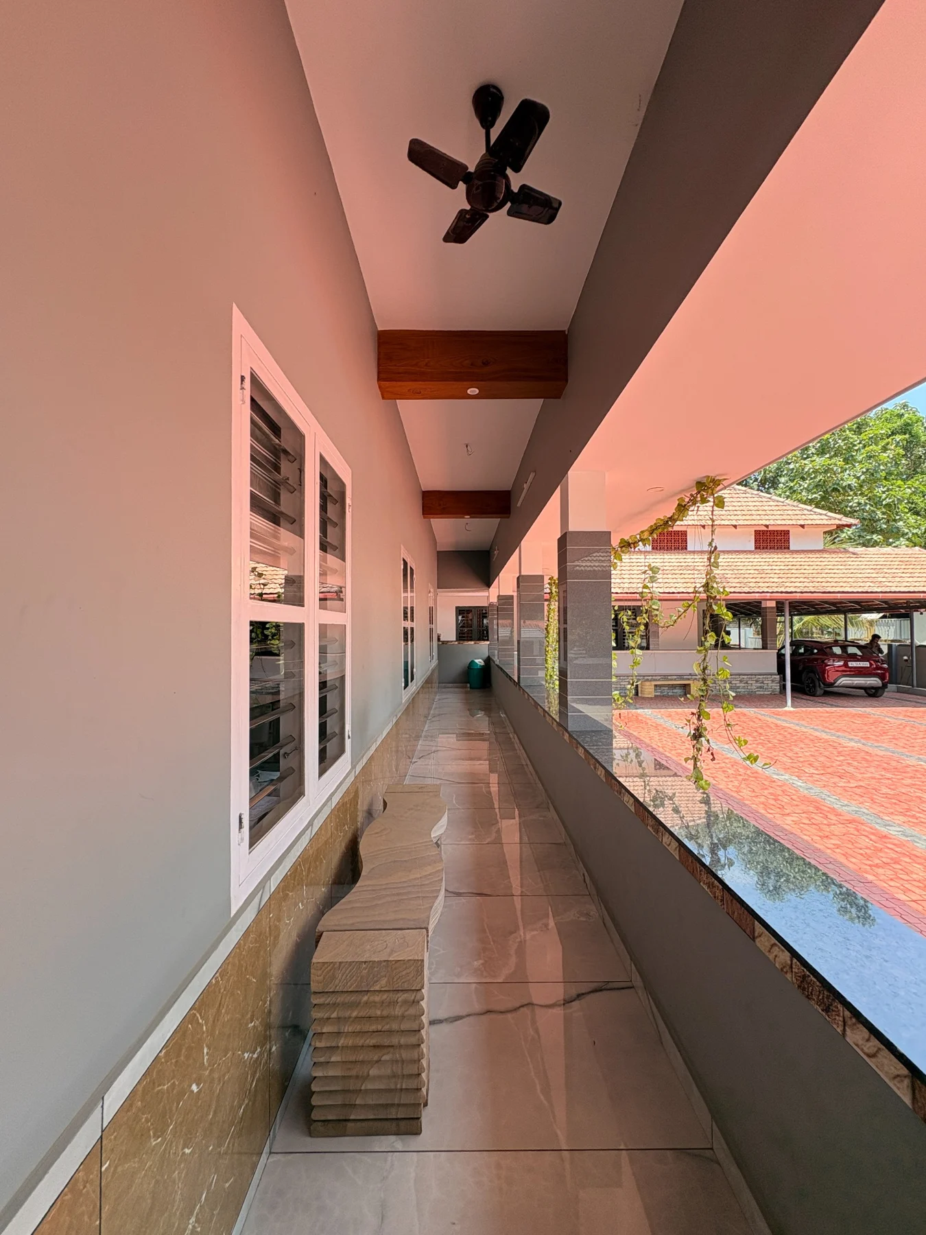 Clinic corridor at St. Antony’s Dental Clinic