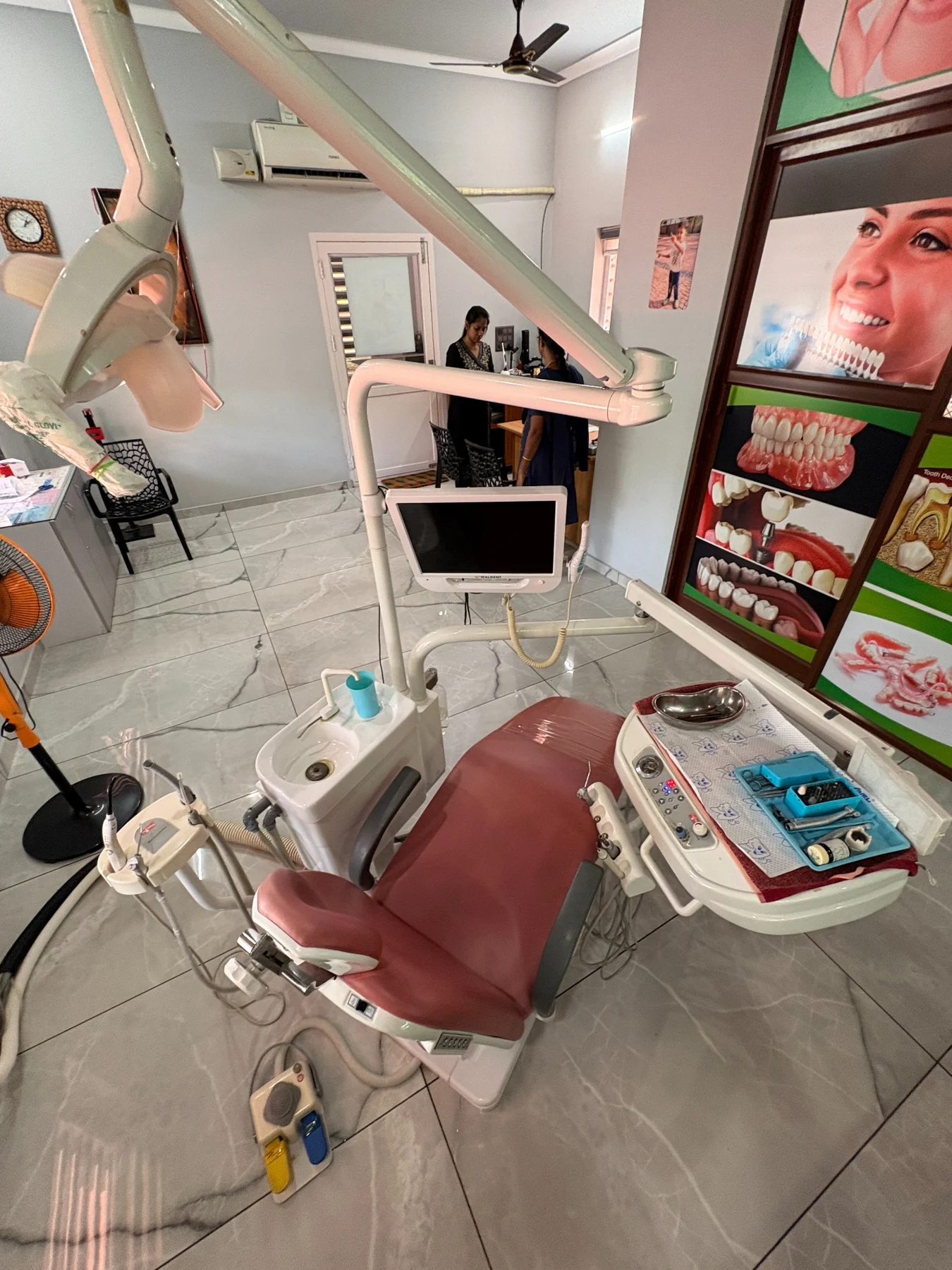 Treatment equipment at St. Antony’s Dental Clinic